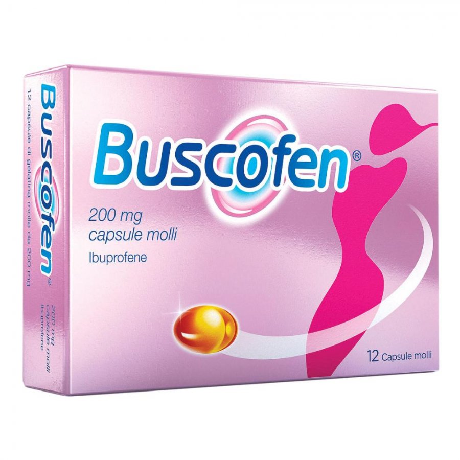 Buscofen 12 Capsule Molli 200mg