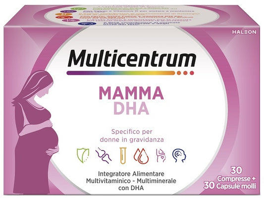 MULTICENTRUM MAMMA DHA 30 COMPRESSE + 30 CAPSULE